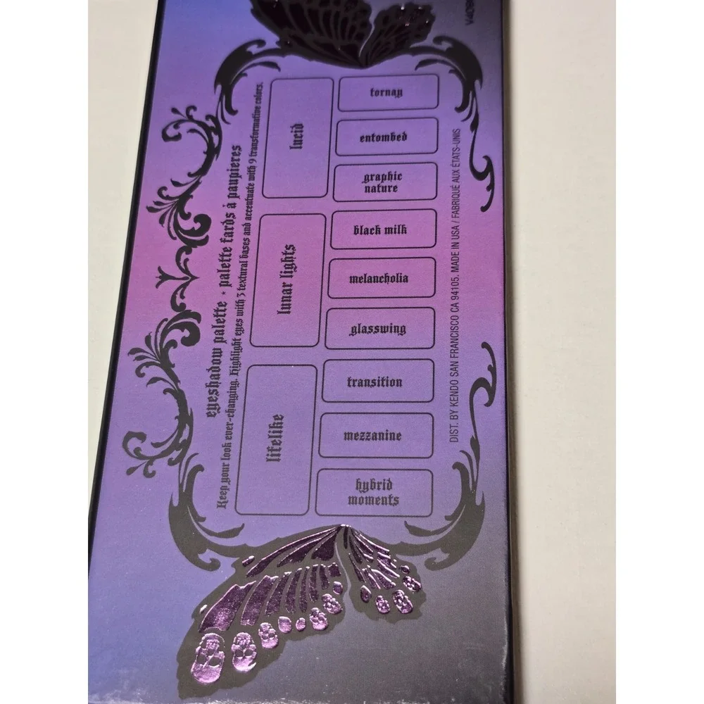 Kat Von D‎ Chrysalis Eyeshadow Palette NIB 100 % AUTHENTIC